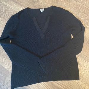 Armani Collezioni - black v neck sweater